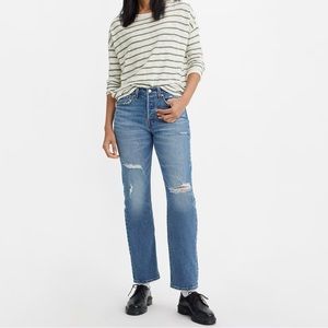 Levi’s wedgie straight medium wash high rise jean - size 29 (fit like 28)